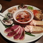 タイーム - ２０１４・９・２９　前菜盛り合わせ