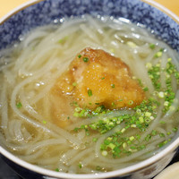 はも・天然ふぐ 銀座 福和 - 豚角煮春雨スープ仕立て