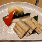 せんざん - うなぎ白焼きの具