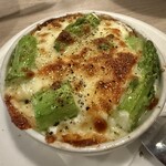 Good Afternoon - 信州アスパラと玉子のオーブン焼き　1200円