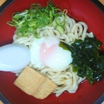 ちから - 料理写真:冷やしぶっかけうどん(ミニ) ¥640
