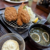 とんかつ まい泉 青山本店 - 黒豚と海鮮ミックス