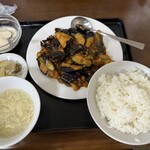 江南飯店 - 料理写真:麻婆茄子定食