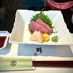 うなぎ藤田 - 久しぶりに美味しいお刺身を頂いた