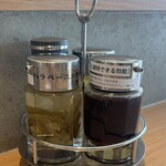 鶏白湯そば 鶏すけ - ｶｳﾝﾀｰ調味料