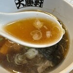 大勝軒 - つけ汁