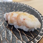 立ち食い寿司 極 - 何エビか失念(笑)