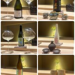 鮨 今尽 - いろんなお酒をいただきました且⊂(゜∀゜*)ウマー