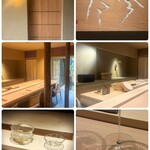 鮨 今尽 - 檜一枚板：これから若い大将とともに艶や味が出てくるんでしょうね…これからの飛躍に期待します