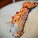 蒼 - 長井さかな人長谷川さんの赤座海老。どうやったらゆっくり食べられるかいつも悩む刹那の食べ物。