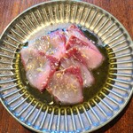 花と鳥 - 鰤のカルパッチョ