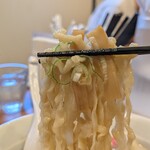 純手揉み中華 れん - メンマとネギの食感がナイス