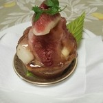 ベルハウス - いちじくのタルト400円