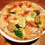 Italian Kitchen VANSAN 東府中店 - マルゲリータ＆彩り野菜ピッツァ