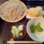 手取川 竹やぶ - 天せいろそば2200円