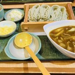 越後へぎそば処 粋や - 限定10食、カレーつけ汁そば