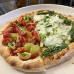 蒼空 - トマトとアスパラガスのハーフアンドハーフ