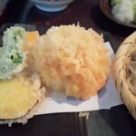 手取川 竹やぶ - 天せいろの天ぷら