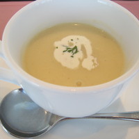 厳選洋食さくらい - セットのコーンポタージュ