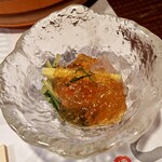 酒と食遊人 みなと - スズキのジュレがけ