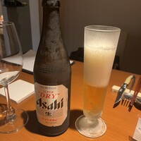 ビストロ・エピ - スーパードライを頼みました