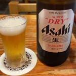 大江戸 - 大江戸南青山店(ビール大瓶)