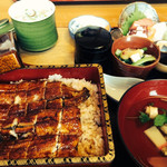 竹亭 本店 - 伊達な極上うなぎまぶし定食