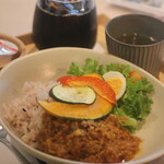naru cafe - 料理写真:キーマカレーlunch