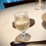 mærge - 2025.7.  ボタンエビのカクテル、夏野菜