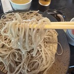 蕎麦処 伝道 - ざるそば大盛りリフトアップ