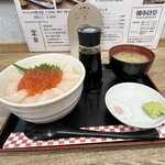 朝市食堂 - ✅ホタテいくら丼¥2.400