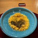 おかもと - 3皿目唐墨蕎麦