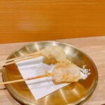 鮨と天ぷら にほんのうみ - はも、明太子