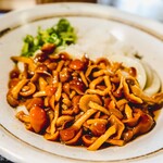 ヨコクラうどん - なめこおろしぶっかけ