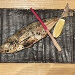 ジャンボ釣船 つり吉 - 2025.07.28 (月)   鯵（塩焼き）　1188円（税込）