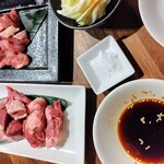 jingisukanyoderu Kamata Ten - 最初に配膳された品々