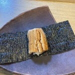 日本料理 みや  - 穴子さんです。心の中で「ふぐたくーん」と言ったりしていました。低音でな。