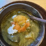 日本料理 みや  - ウニご飯は鮑を食べた後にドーン！うわーい。贅沢ぅ！