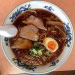 旭川ラーメン ゆーから - 正油ラーメン大盛り