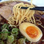 旭川ラーメン ゆーから - 低加水麺