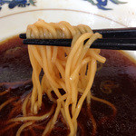 旭川ラーメン ゆーから - 食べ終わりはこれだけ色付きます