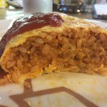 ヨシカミ 浅草店 - 恐るべき薄さの卵。作るのを見ていましたが、神業でした。