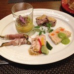 パッパーレ - 前菜の盛り合わせ