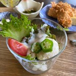 Beans cafe .miyama - 豆乳ドレッシングのおからサラダ