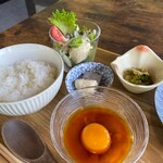 Beans cafe .miyama - 卵黄＆柔らか湯葉