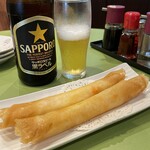麦府 - 海老とタラバガニの棒春巻