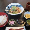 馳走 麹屋 - ・「今週のお肉料理御膳 地鶏竜田揚げ 玉子餡かけ(¥1350)」