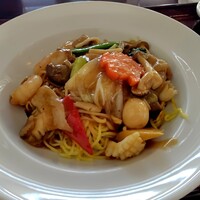 盤古殿 秋葉原UDX店 - 五目あんかけ焼きそば