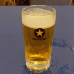 福山ニューキャッスルホテル ビアホール - 生ビール (2025.07.26)