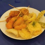 福山ニューキャッスルホテル ビアホール - 天ぷらと串揚げ② (2025.07.26)